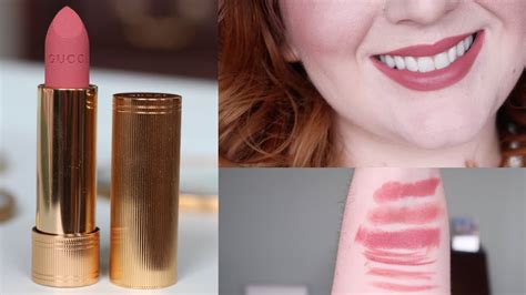 gucci lipstick swatch|gucci lipstick for sale.